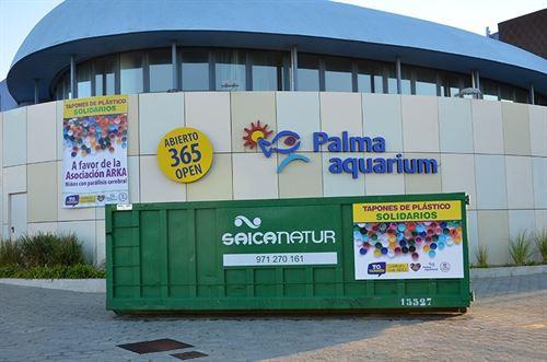 Palma Aquarium celebra el próximo fin de semana la fiesta benéfica a favor de la Asociación Arka Tapones Solidarios