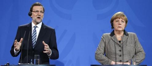 Rajoy inicia el curso reuniéndose con Merkel en Alemania