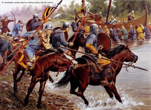 El Asedio Vikingo de París (885-886) 
