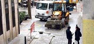 Estudian restringir el paso de camiones por la zona centro