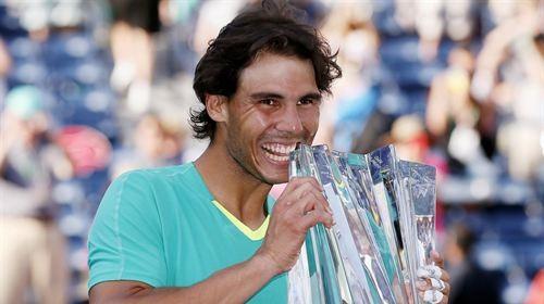 Nadal levanta su tercer título en Indian Wells