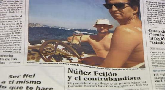 Feijóo habló con Rajoy y Cospedal tras publicarse las fotos con el 'narco' Dorado 