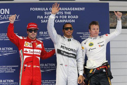 Hamilton se hace con la 'pole' y Alonso saldrá tercero