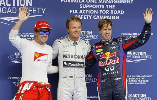 Rosberg sorprende con la 'pole' y Alonso saldrá tercero