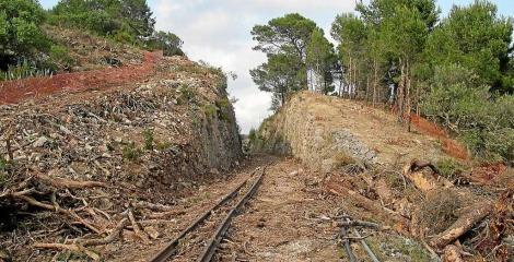 El GOB tilda de 'negligencia e irresponsabilidad' la paralización de las obras del tren Manacor-Artà