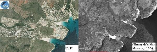 El GOB exige la paralización de una urbanización a 30 metros de la costa en el litoral de Manacor