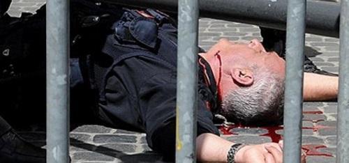 Dos carabinieri heridos por varios disparos frente al Palazzio Chigi durante el juramento del Gobierno Letta