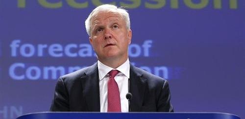 Bruselas pronostica una caída de España del 1,5% en 2013 y un paro del 27%