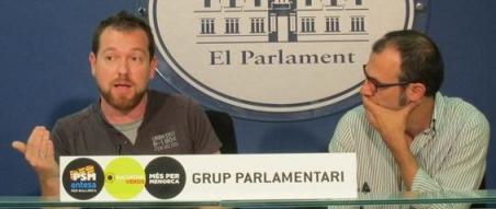 MÉS pide más sesiones de control al Govern en verano y estudia cambio de reglamento