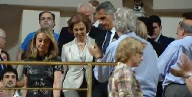 La Reina es recibida con abucheos en el Auditorio Nacional por parte de algunos asistentes