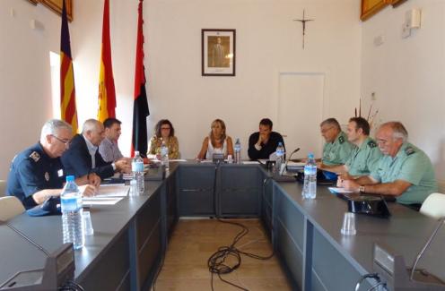 Palmer alaba las tareas de la Guardia Civil y la Policía Local de Pollença ante la reducción de robos