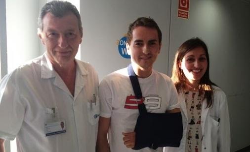 Lorenzo continúa con su recuperación y estará en Alemania