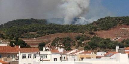 Originado un incendio forestal en Menorca