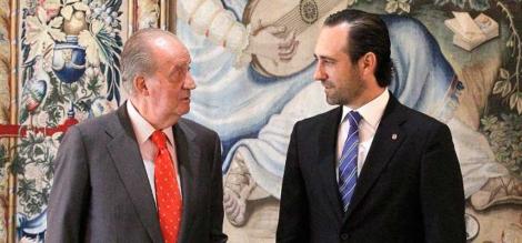 El Rey se reúne este martes en el Palacio de la Almudaina con Bauzá, Durán, Isern y Salom