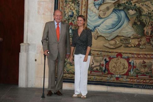 
Salom agradece al Rey Don Juan Carlos su presencia en Mallorca