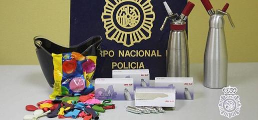 El Govern inicia el procedimiento para prohibir la venta y suministro de 'gas de la risa' 