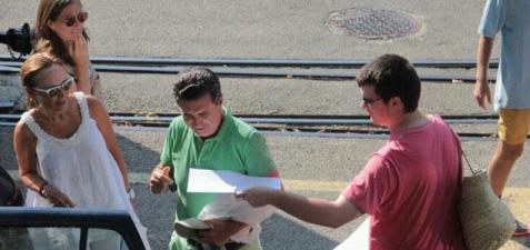 Increpan a Matas mientras visitaba el Port de Sóller