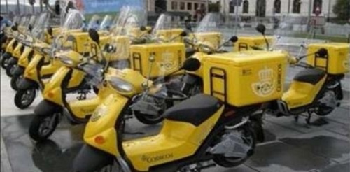 Correos distribuirá 35 motocicletas en Baleares con motivo de la renovación de su parque móvil