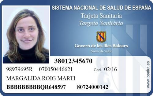 El IbSalut empezará a expedir la nueva tarjeta sanitaria a partir de este lunes