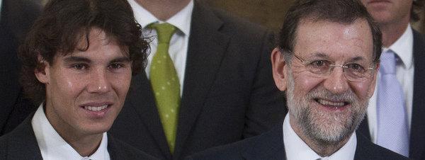 Rajoy felicita a Nadal por su victoria y dice que es un 'ejemplo' para todos