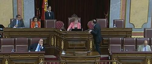 Echan de la tribuna del Congreso al portavoz de ERC por criticar la política linguística del Govern en la educación