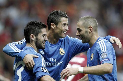 El Real Madrid golea en el 'infierno'