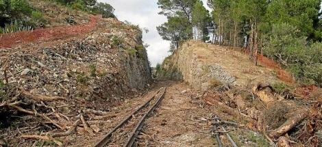 El Govern destinará 5,5 millones a convertir las obras del tren de Manacor-Artà en una vía verde
