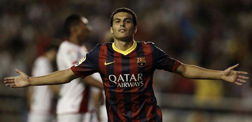Un 'hat-trick' de Pedro aniquila a un valiente Rayo Vallecano 