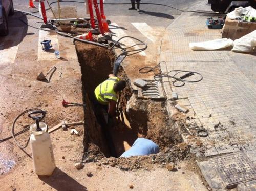 El Ayuntamiento de Palma mejorará a mediados de octubre la red de distribución de agua potable de la calle Company