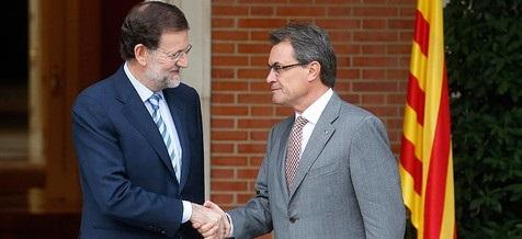 Rajoy irá el miércoles a Barcelona pero no se ha 'ocupado' de propiciar una reunión con Más