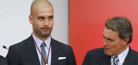 Según el mundo.es Artur Mas quiere meter a Guardiola en su proyecto independentista