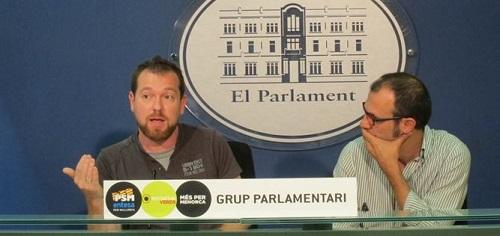 MÉS presentará enmiendas a los PGE de 2014 a fin de equiparar Baleares a la media estatal en inversiones