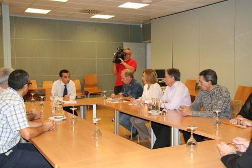 García manifiesta a la nueva directiva de UGT Baleares su voluntad de diálogo 'abierto'