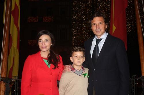 Isern inaugura las fiestas de Navidad de Palma con un niño que se lo pidió por carta