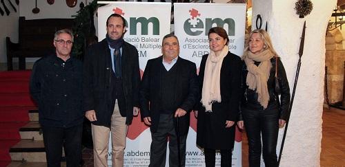 El presidente Bauzá agradece el trabajo realizado por la Asociación Balear de Esclerosis Múltiple