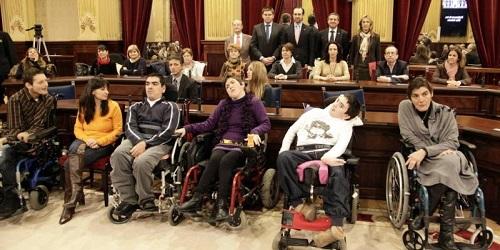 Las asociaciones de personas con discapacidad piden en el Parlament un pacto social más allá del color político del Govern