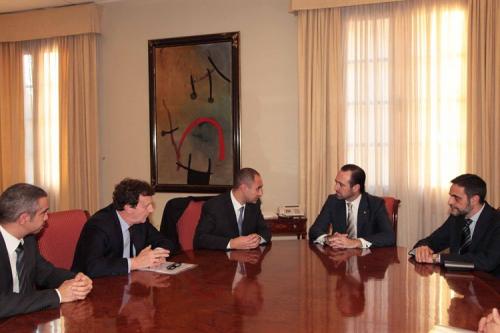 Bauzá recibe en audiencia al director general del Fondo Europeo de Inversiones