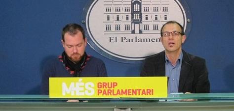MÉS cree que la autonomía del Parlament se debe 'defender cada día y no con proclamas como la del PP'
