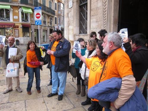 Entre tres y cuatro familias son desahuciadas a diario en Palma por no poder pagar la hipoteca