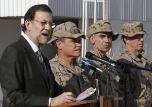 Rajoy felicita a los militares de la operación contra la piratería en el Índico