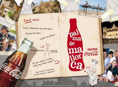 Palma de Mallorca es el escenario de una campaña de Coca-Cola que impulsa sus atractivos turísticos y culturales
