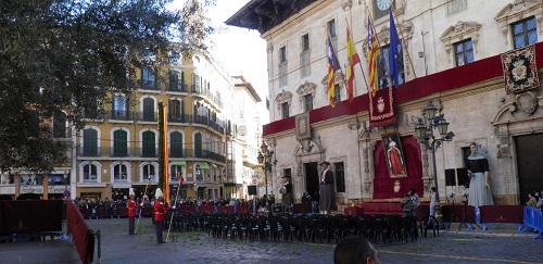 Palma celebrará este martes la Festa de l'Estendard y entregará las Medalles d'Or de la Ciutat