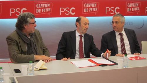 Rubalcaba expresa su 'respeto y acatamiento' por la imputación de la Infanta