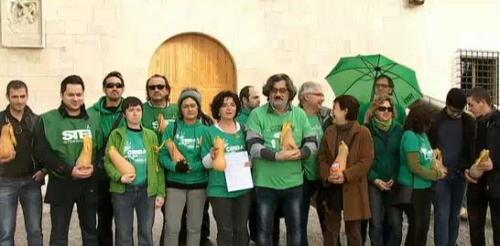 El STEI cifra en un 40% el seguimiento de la huelga en la educación balear
