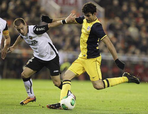 El Valencia de Pizzi planta cara al Atlético y todo se decidirá en el Calderón