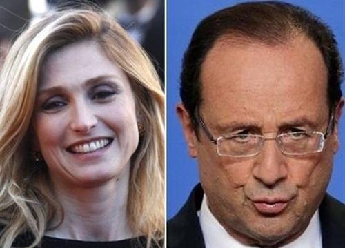 Hollande, contra una revista por atribuirle una relación con una actriz