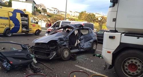 Baleares, con un -37,7%, es la CCAA en la que más han descendido los accidentes mortales en carreteras en el 2013