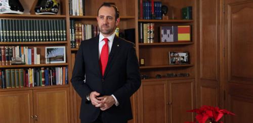 Bauzá recibirá este viernes en audiencia a los presidentes de los parlamentos autonómicos