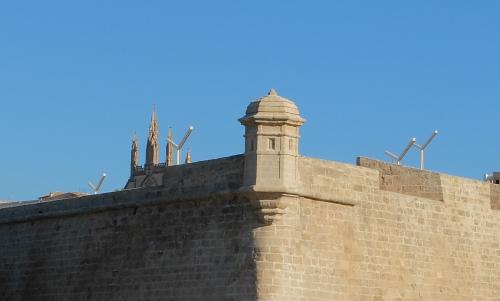 Cort aumentará la vigilancia en Es Baluard del Príncep para evitar que aparezcan más pintadas