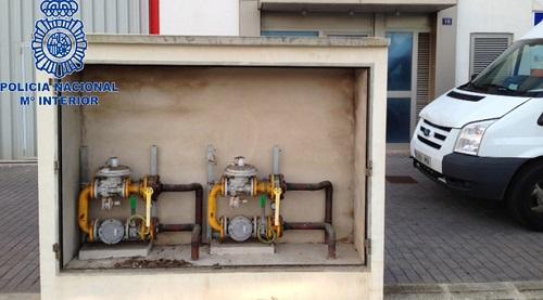 La Policía Nacional detiene al presunto autor de la sustracción de numerosas puertas de contadores del Polígono de Son Oms